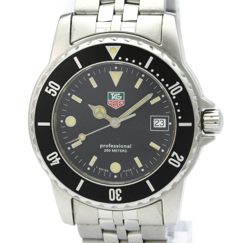 TAG HEUER 1500 Professional Stainless Steel Quartz Mens Watch WD1210